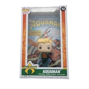Collectible Funko Pop DC Comics Covers Aquaman Vinyl
